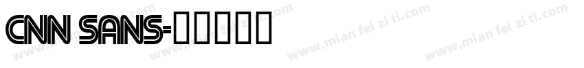 CNN Sans字体转换